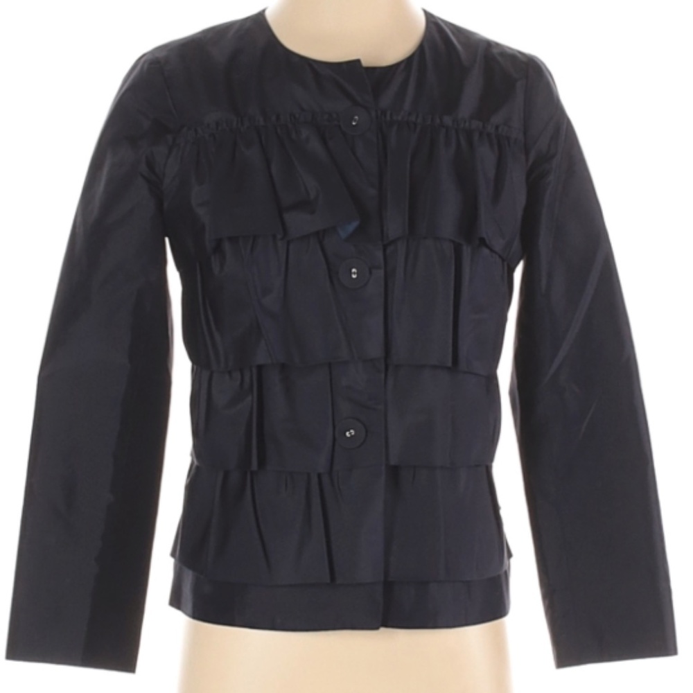 J.Crew silk jacket
